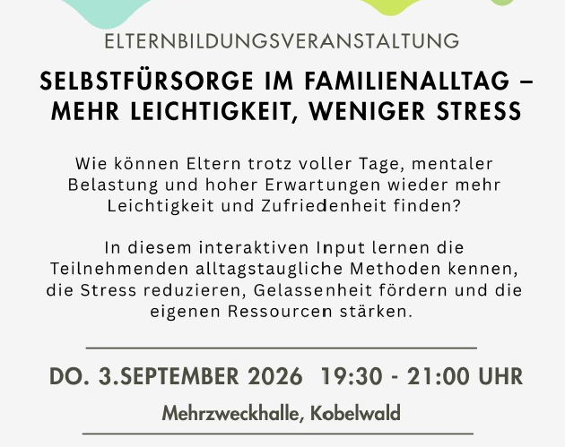 Elternbildungsveranstaltung